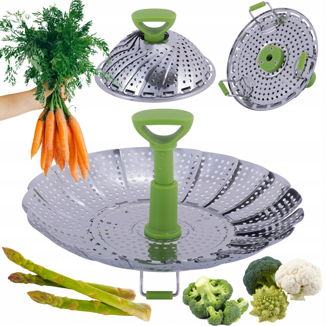 CARTRIDGE STEAMING STRAINER BASKET Steel STEAMER 27,5*11 cm KAMILLE