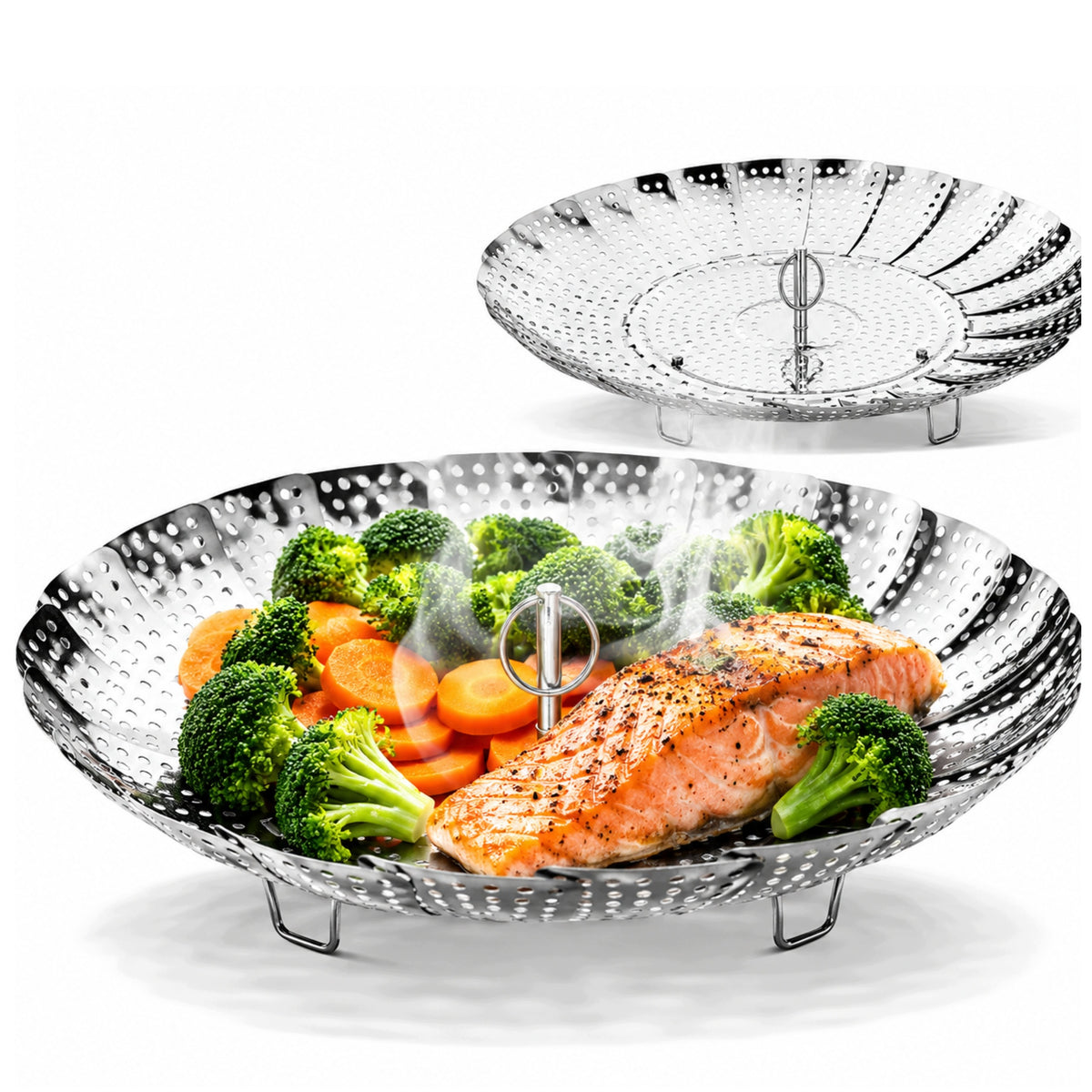 CARTRIDGE STRAINER FOR STEAMING 28CM BASKET STEEL STEAMER Manufacturer code wkład parowar do gotowania na parze 28cm