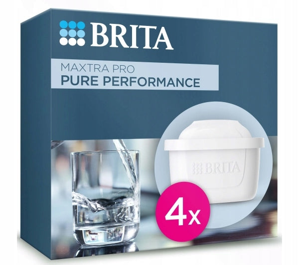 CARTRIDGE WATER FILTER BRITA MAXTRA PURE PRO PERFORMANCE FOR JUGS 4 PIECES Brand Brita