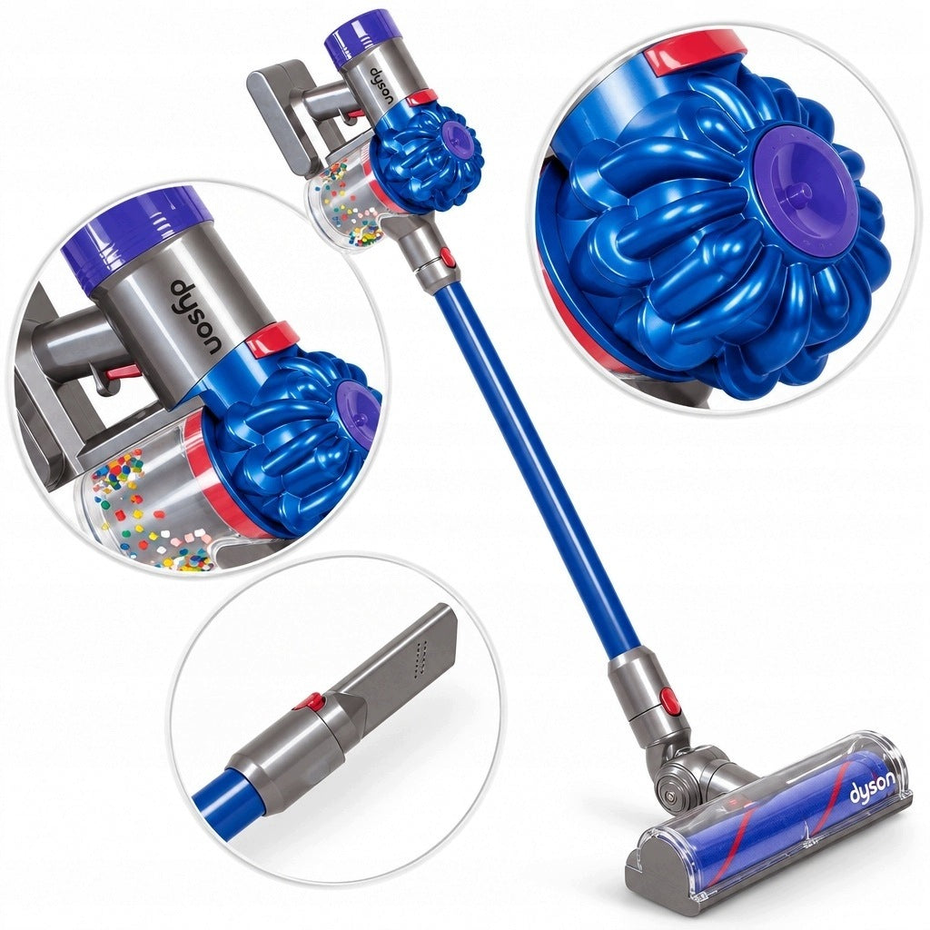CASDON DYSON TOY VACUUM CLEANER FOR CHILDREN 3 PLUS SUCTION SOUNDS
