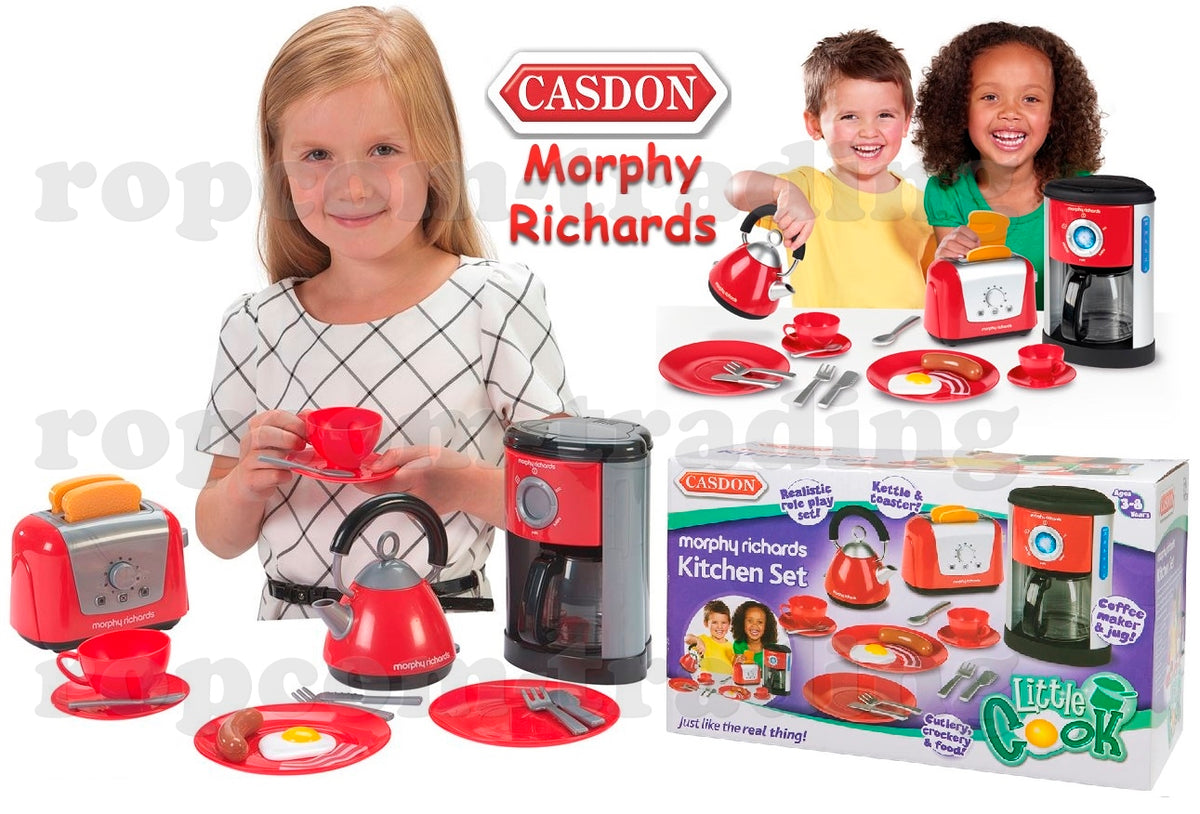 CASDON Household Appliances Kitchen Set Kettle Toaster 19 el. Brand Casdon