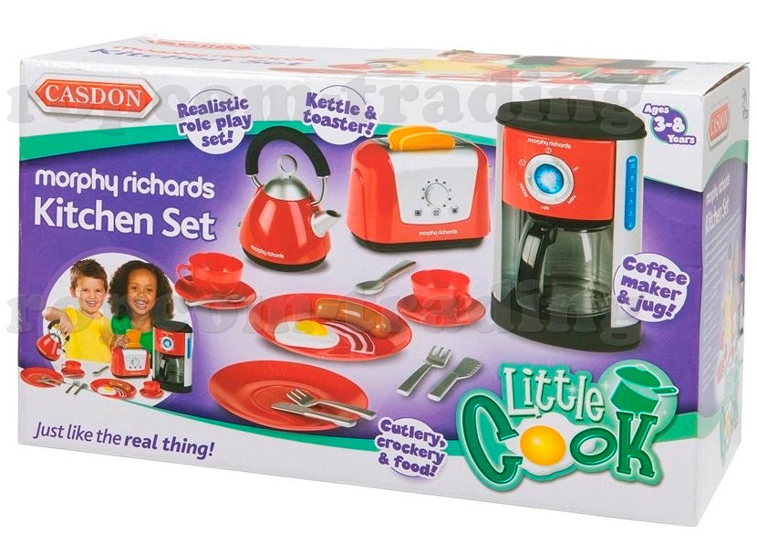 CASDON Household Appliances Kitchen Set Kettle Toaster 19 el.