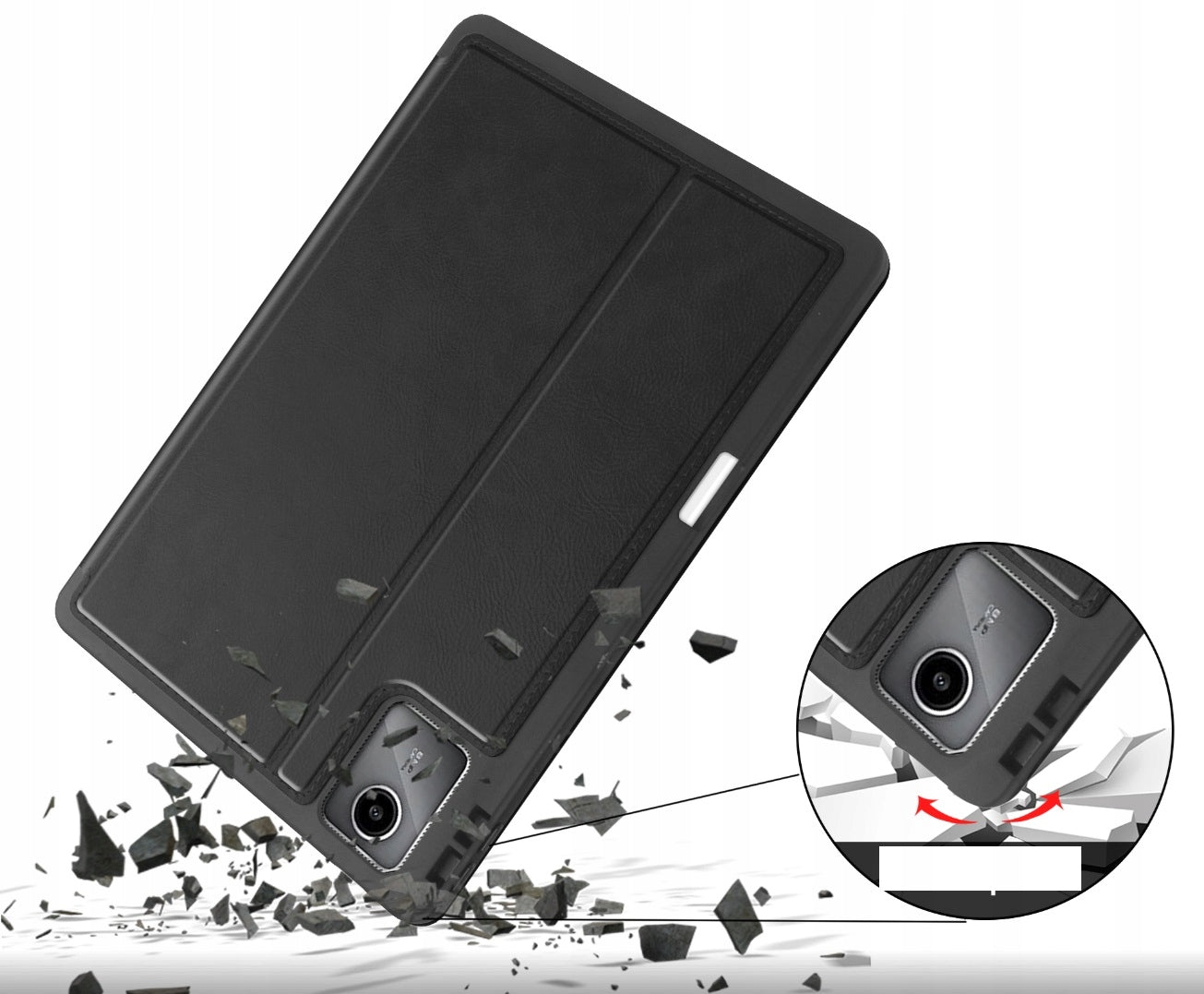 CASE FOR LENOVO Idea Tab 11" 2025 TB336FU TB336ZU CARD WITH SPACE FOR STYLUS Manufacturer code CARD PENCIL Idea Z MIEJSCEM NA RYSIK I KARTY