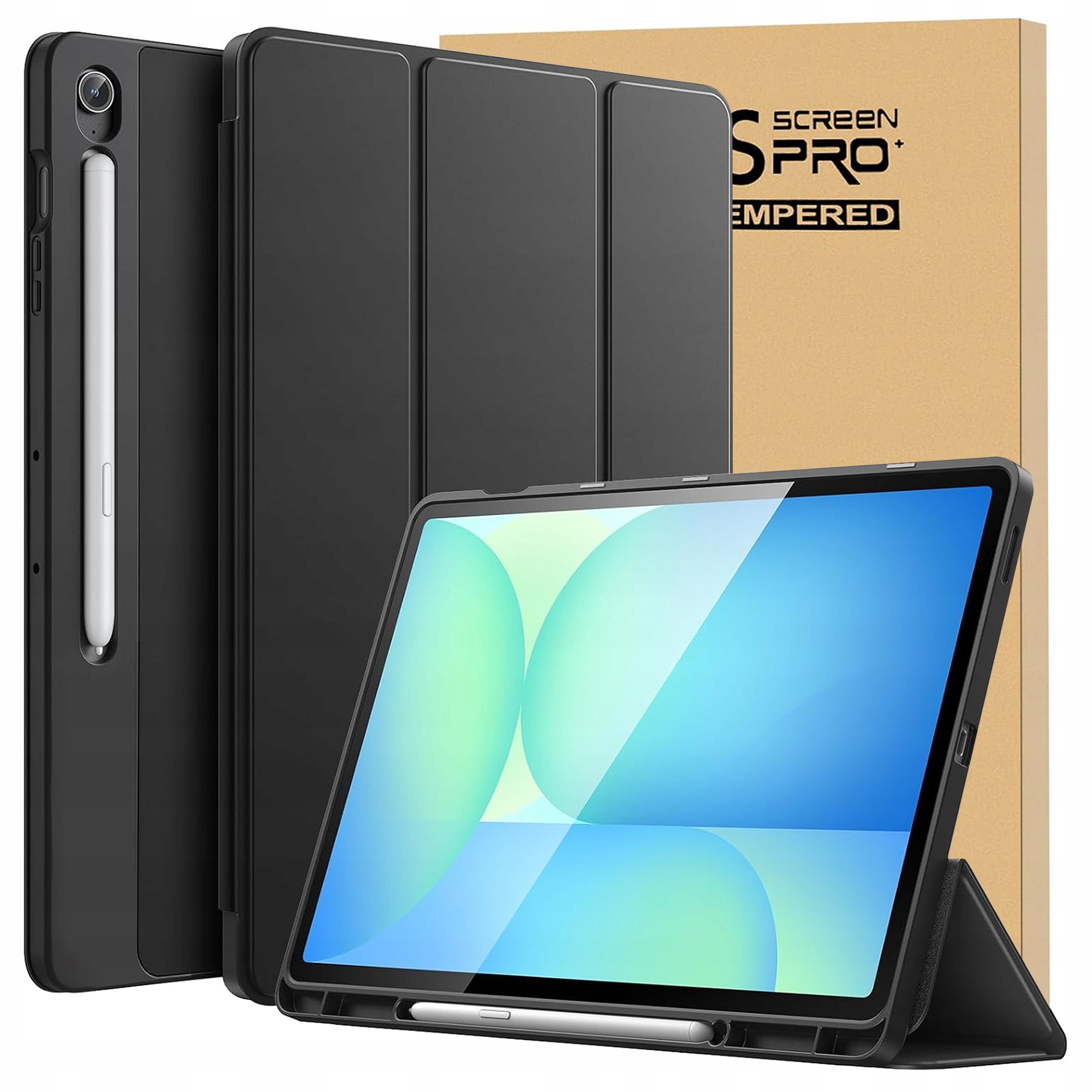 CASE FOR SAMSUNG GALAXY TAB S10 LITE / S10 FE / S9 / S9 FE + GLASS Packaging status original