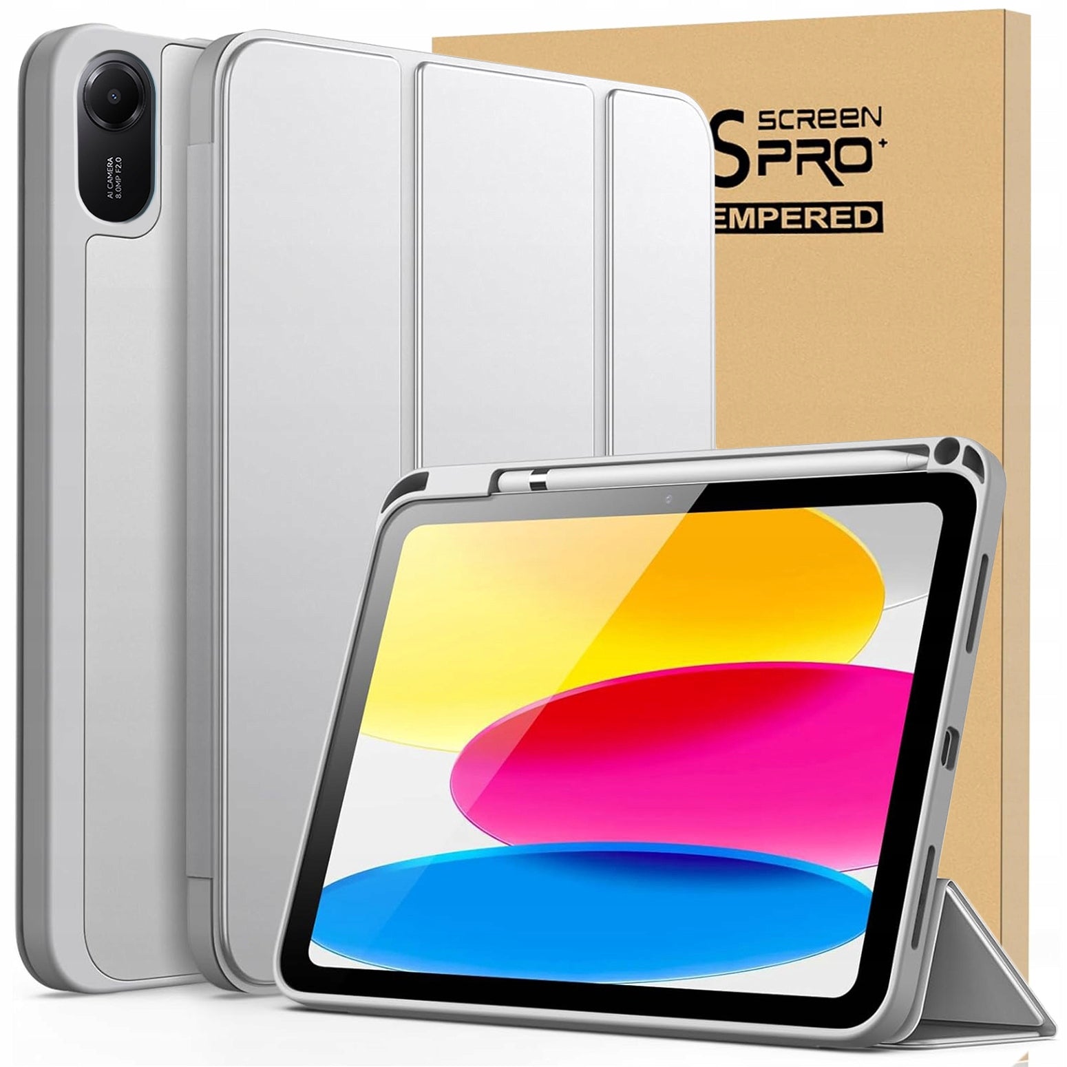 CASE FOR XIAOMI REDMI PAD 2 11" WITH FLAP CASE with Stylus Holder + GLASS Packaging status original