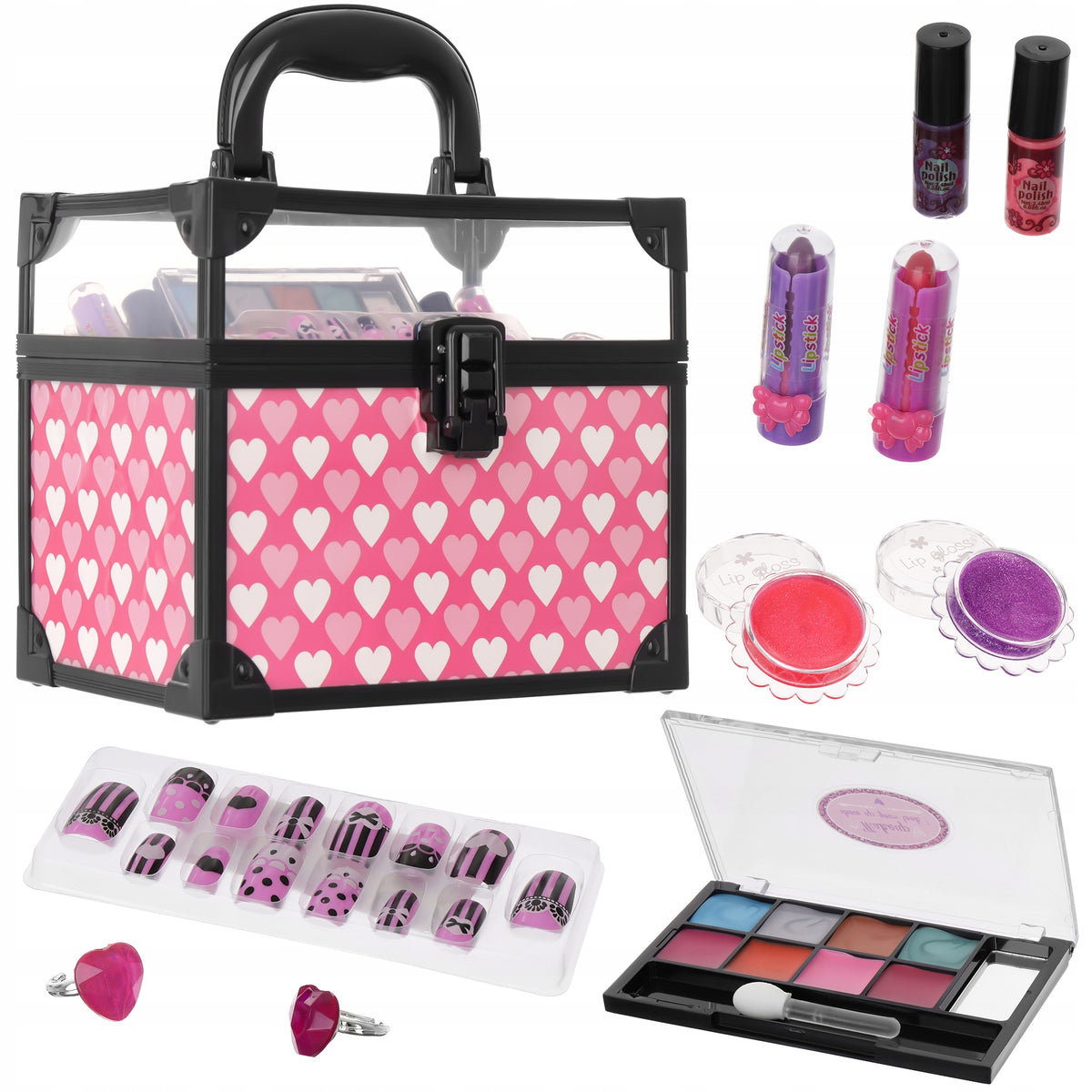 CASE WITH NAIL MAKEUP SET COSMETIC BAG FOR CHILDREN Packaging status original