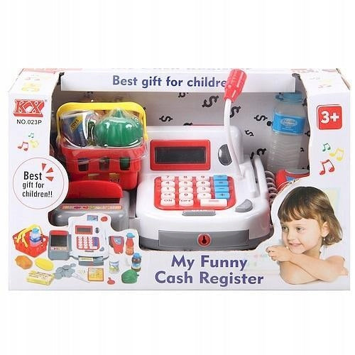 CASH REGISTER WITH BASKET, SMILY PLAY