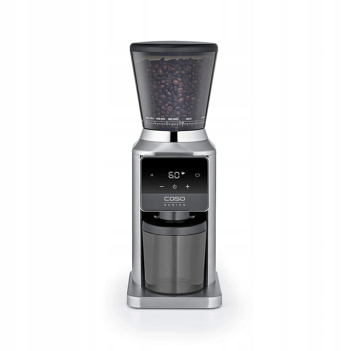 CASO BaristaChef Inox Pro Coffee Grinder 34 Degrees, 180W