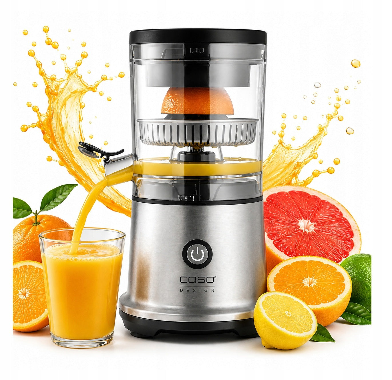 CASO CP 440 Lift Inox Automatic Citrus Juicer 300W INOX