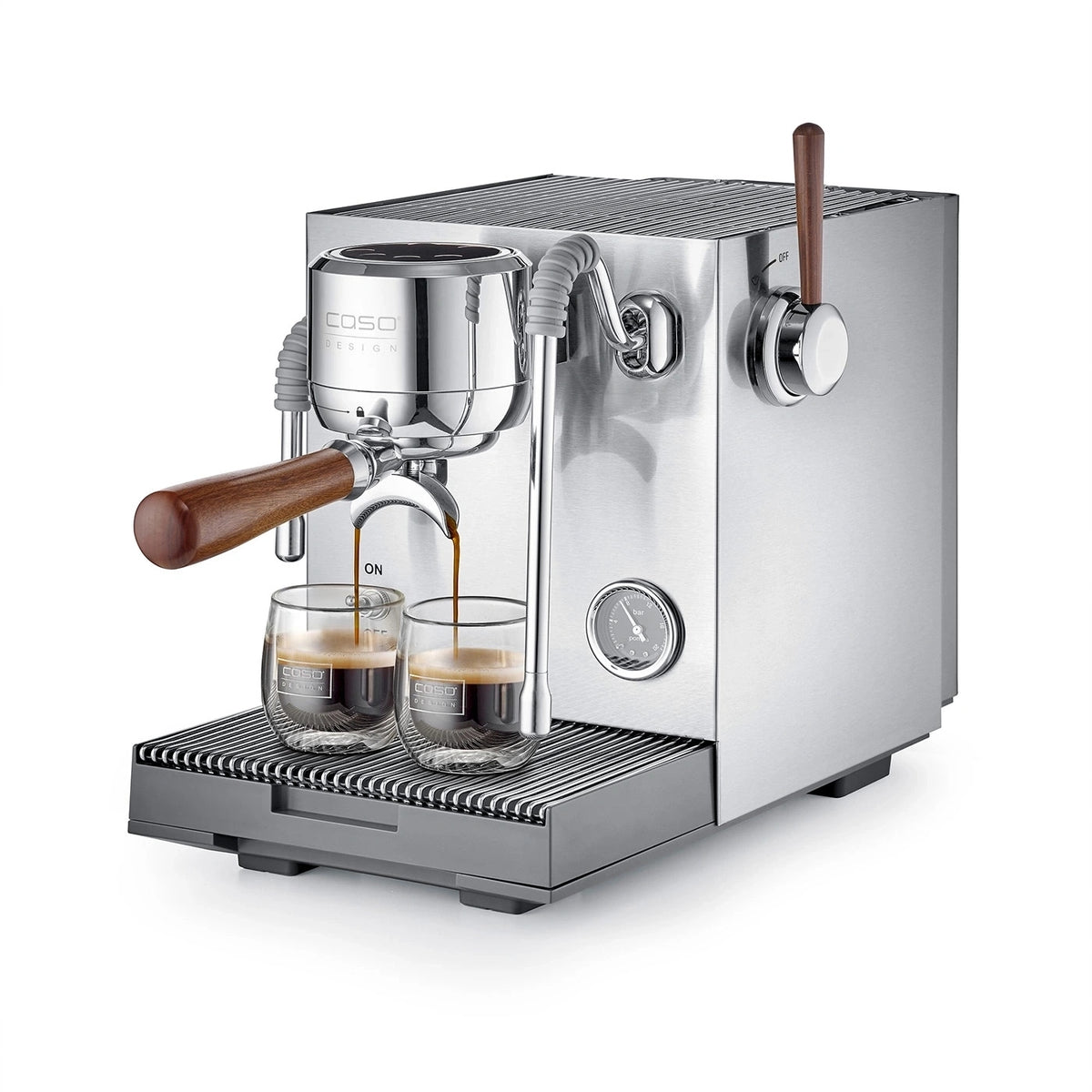 CASO EspressoGourmet Advanced Cob Express 19 bar PID 58 mm, 3000W