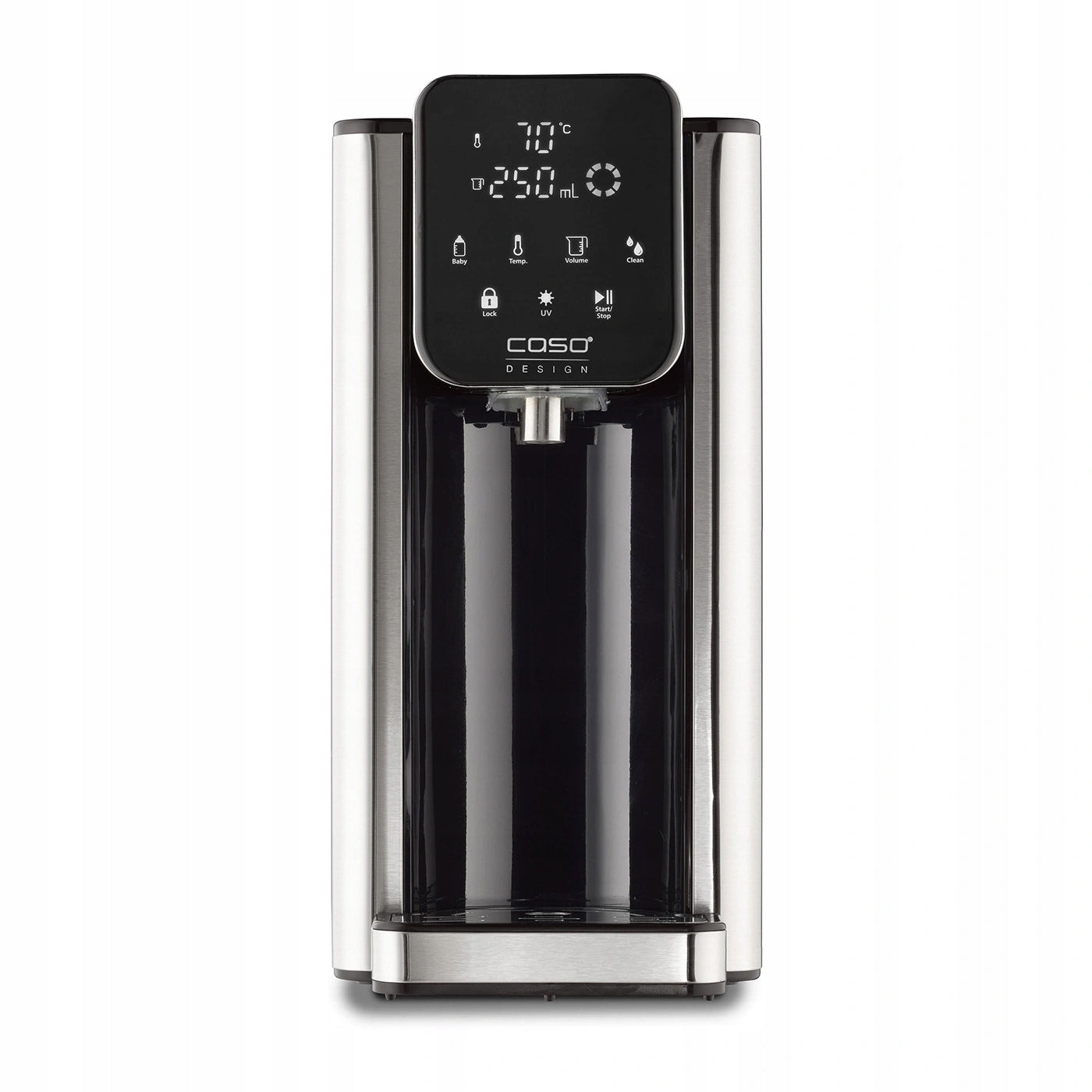 CASO HW 666 Inox UV Hot Water Dispenser 2600W Filter 2,7L UV Packaging status original