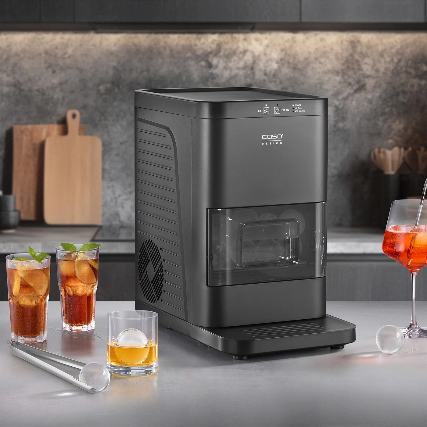 CASO IceBall Pro Ice Maker 50-55 mm 3,6 kg/24h 1,3L 130W Packaging status original