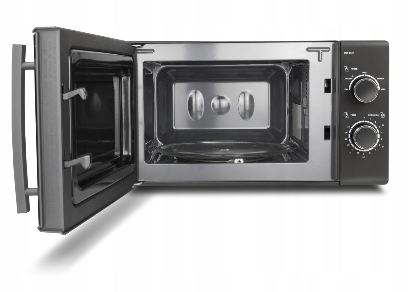 CASO M20 EASY Freestanding Microwave Oven, 700W, 20L