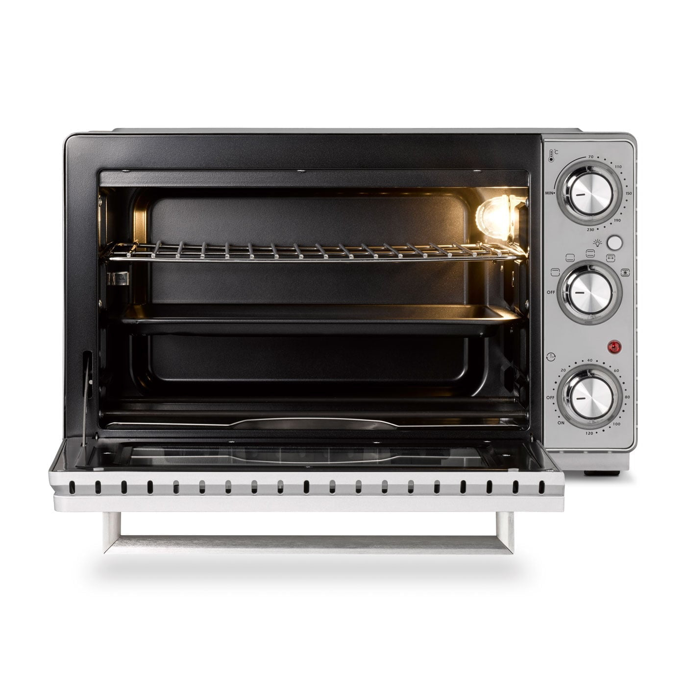 CASO TO 26 SilverStyle Mini Electric Oven 1650W, 26L Manufacturer code 2977