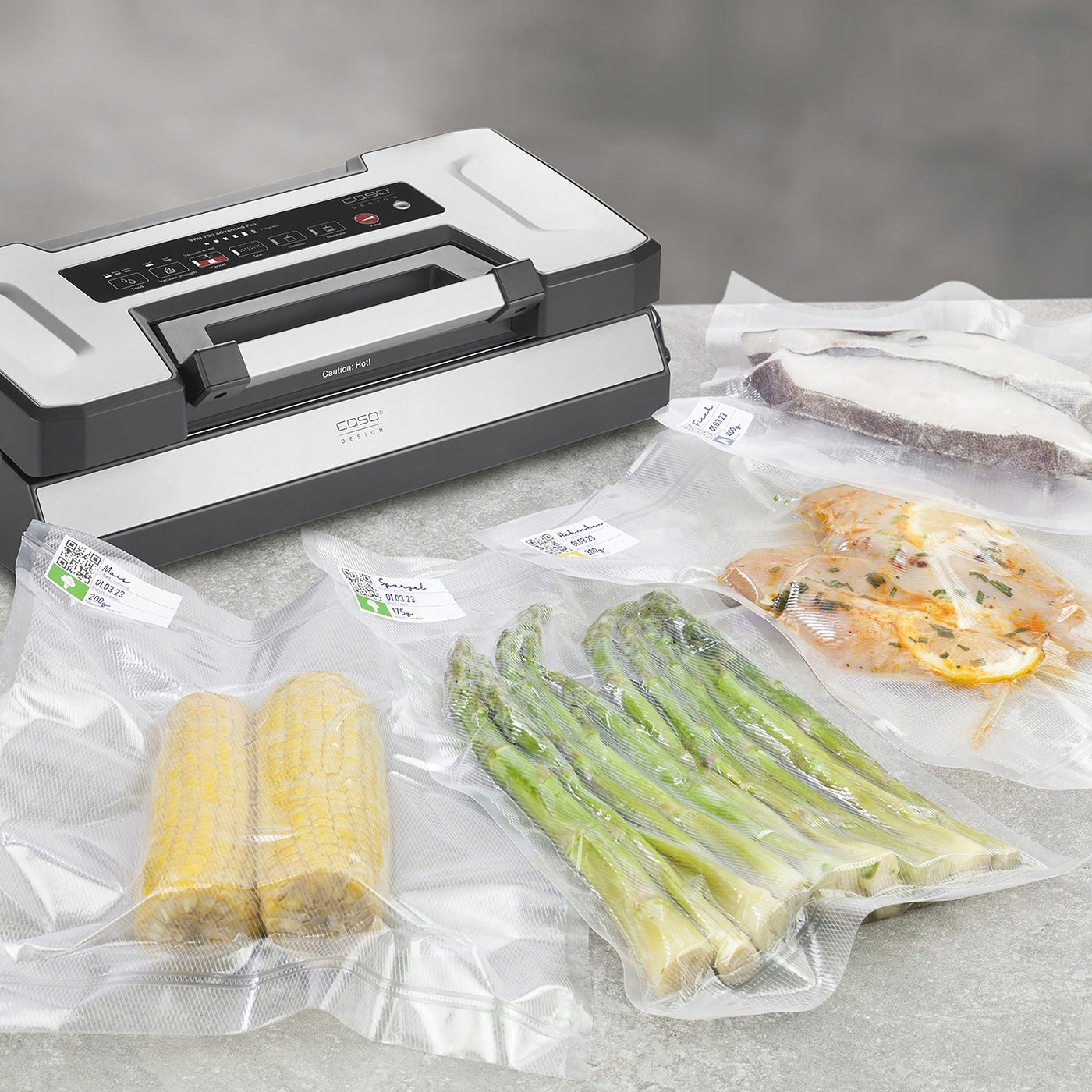 CASO VRH790 Advanced Vacuum Welding Machine For Food And Liquid Packaging Manufacturer code 1528