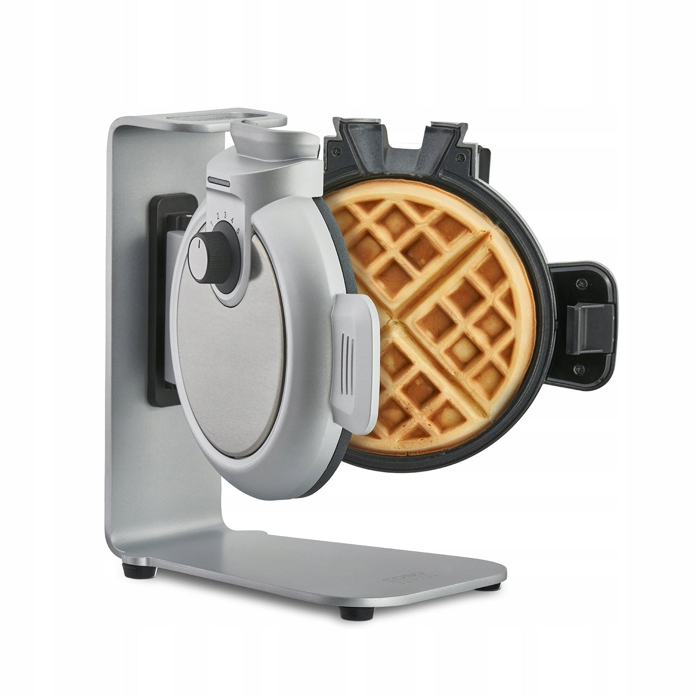 CASO WaffleUp Vertical Waffle Iron SILVER 800W Round Waffles 403C321 Power rating 800 W