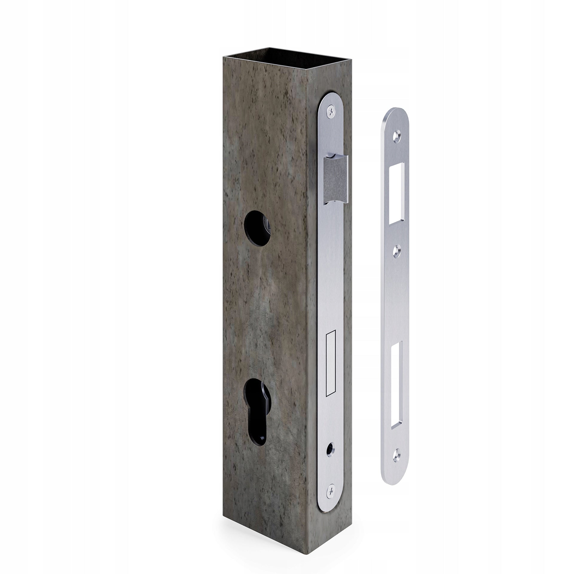 CASSETTE 60X40 WITH LOCK INSERT HANDLE PRESTIGE ANTHRACITE SET FOR WICKET Brand MATI