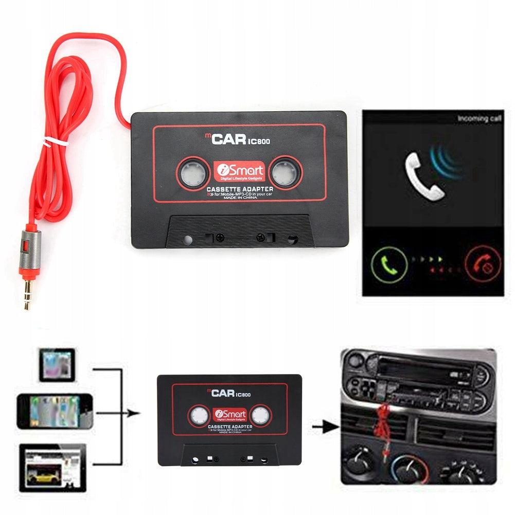 CASSETTE PLAYER WITH AUDIO JACK 3,5 MM BLACK Brand no brand