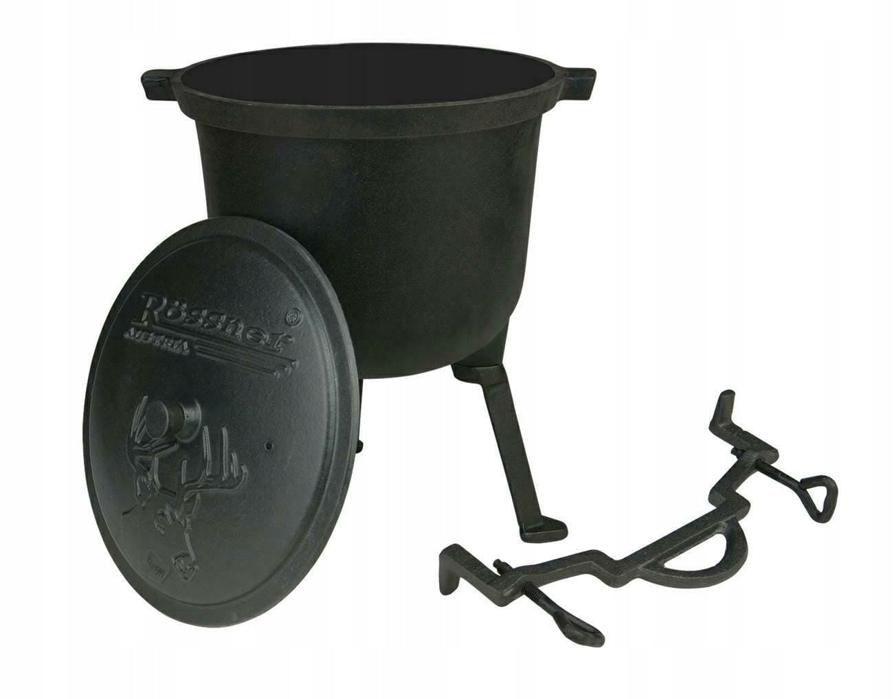 CAST IRON BOILER 8 L HUNTING POT STEWS