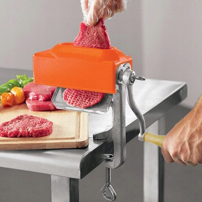 CAST IRON CUTTER MANUAL MEAT GRINDER CUTTER STEAK BREAKER Packaging status original