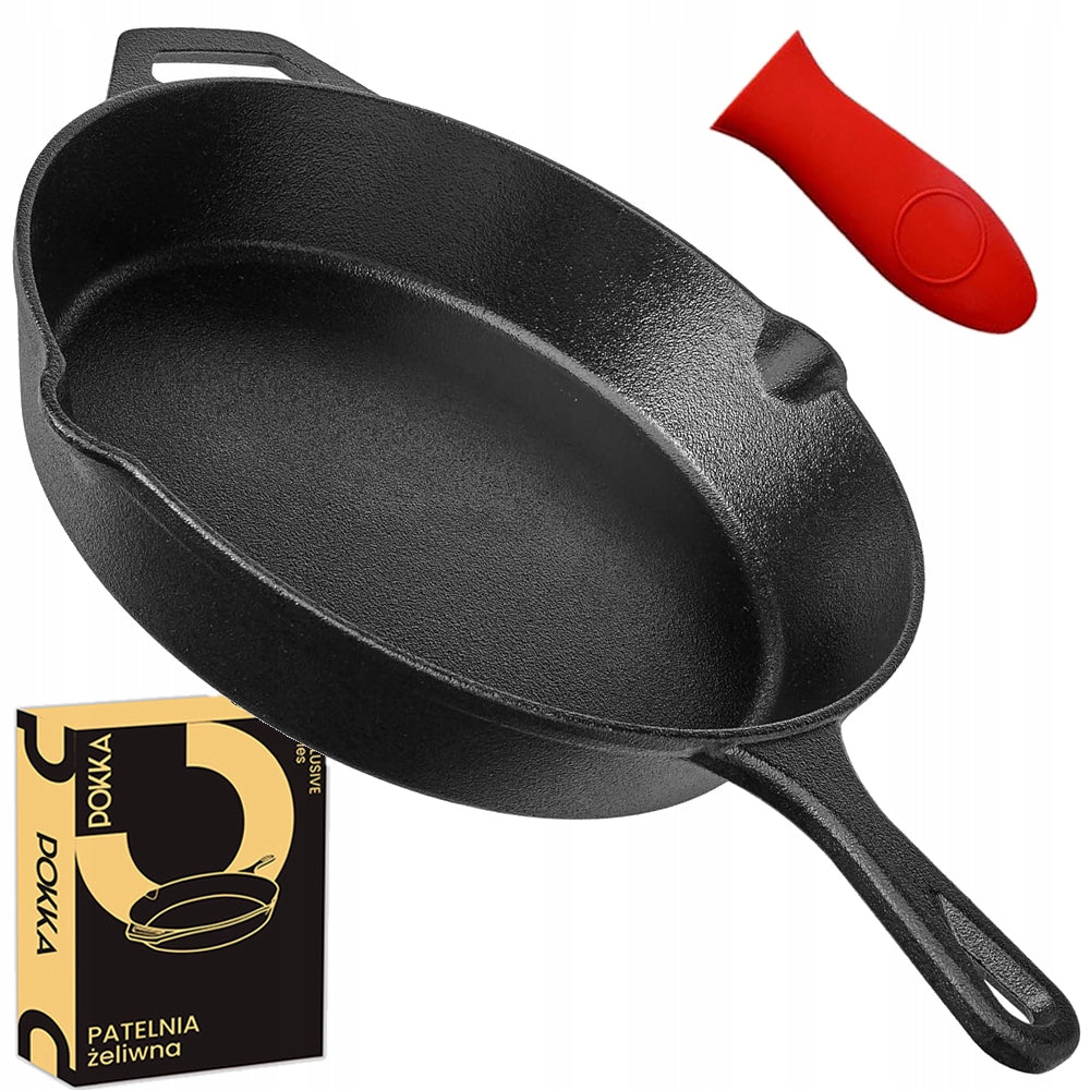 CAST IRON GRILL PAN 31cm FOR FIREPLACE GAS INDUCTION PLATE IRON1