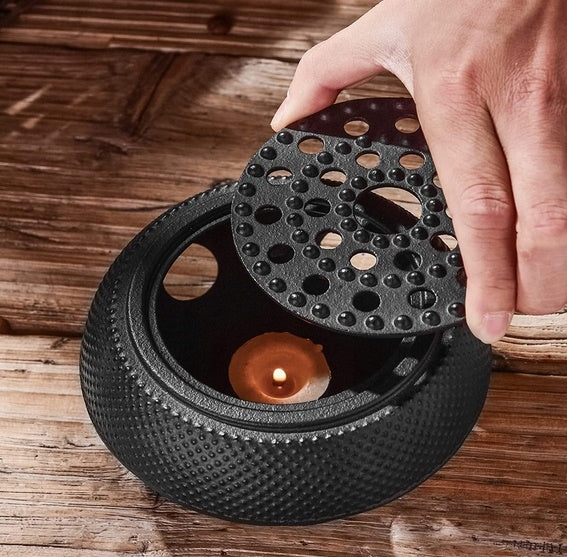 CAST IRON HEATER for TEAPOT KETTLE jug Tealight brewer EAN (GTIN) 5907696070278