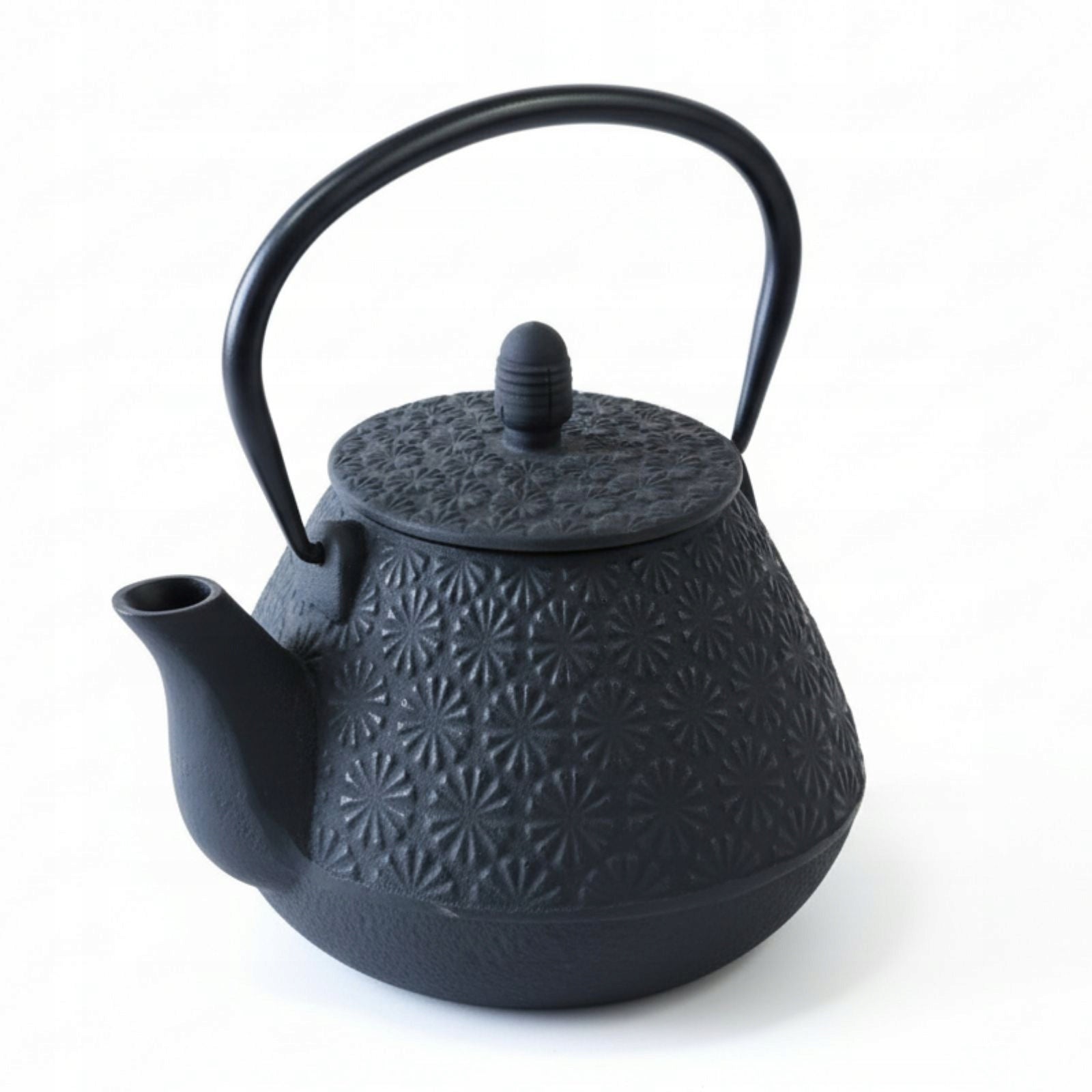 CAST IRON KETTLE BLACK FOR TEA TEAPOT WITH INFUSER 1000ML JAPANESE STYLE