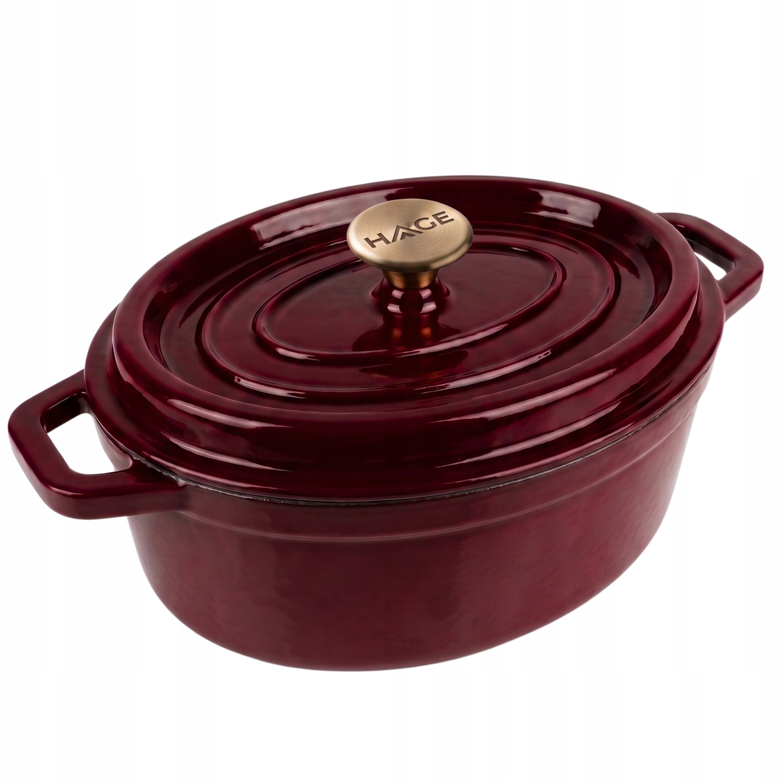 CAST IRON PAN ENAMELLED BREAD BAKING MOULD INDUCTION GAS 2,85 L Packaging status original