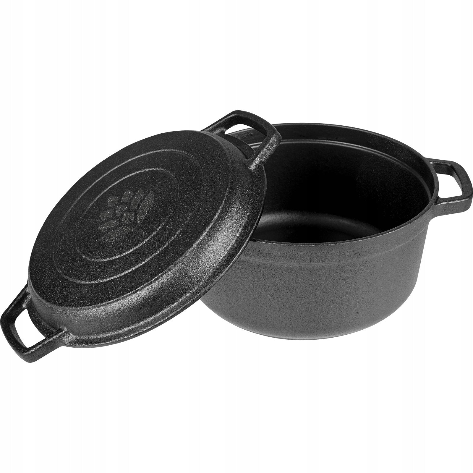CAST IRON POT WITH GRILL PAN CAULDRON 3,5 L Manufacturer code 330527