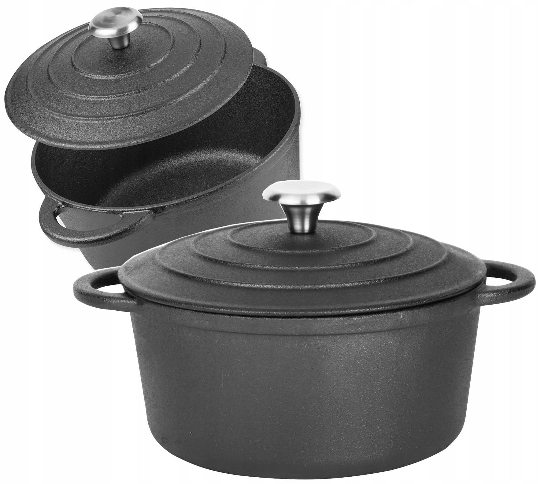 CAST IRON Pot 4,2 L for Baking Boiler BRYTFANNA 24cm Induction Gas