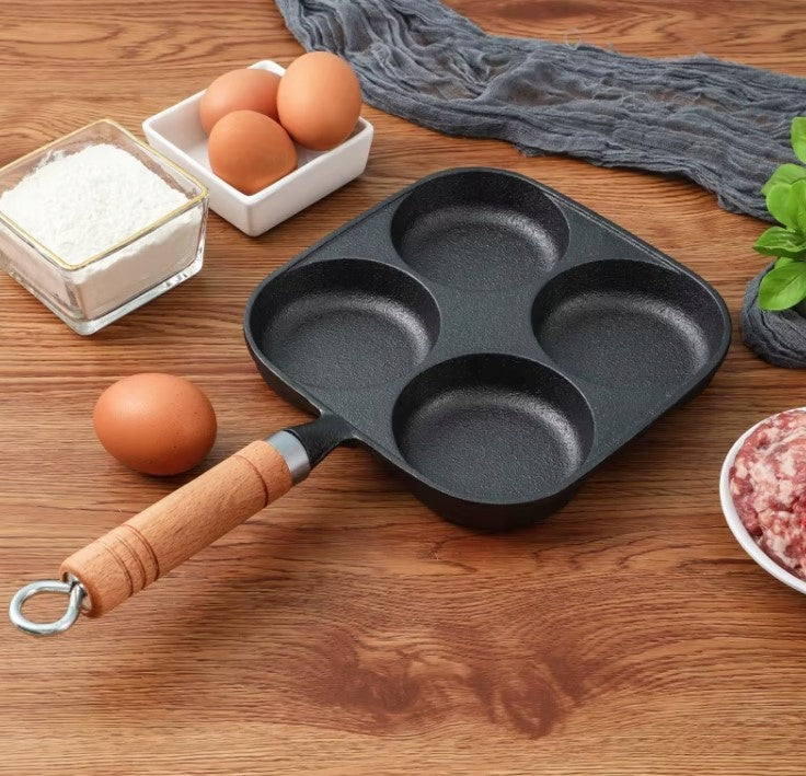 CAST IRON pan for eggs fried for eggs pancakes pies Manufacturer code 7744