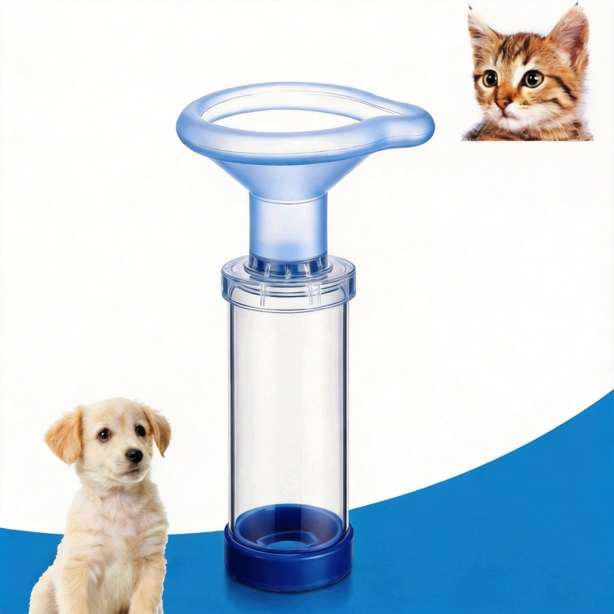 CAT AND DOG INHALER INHALATION CHAMBER WITH 2 MASKS Medical device no