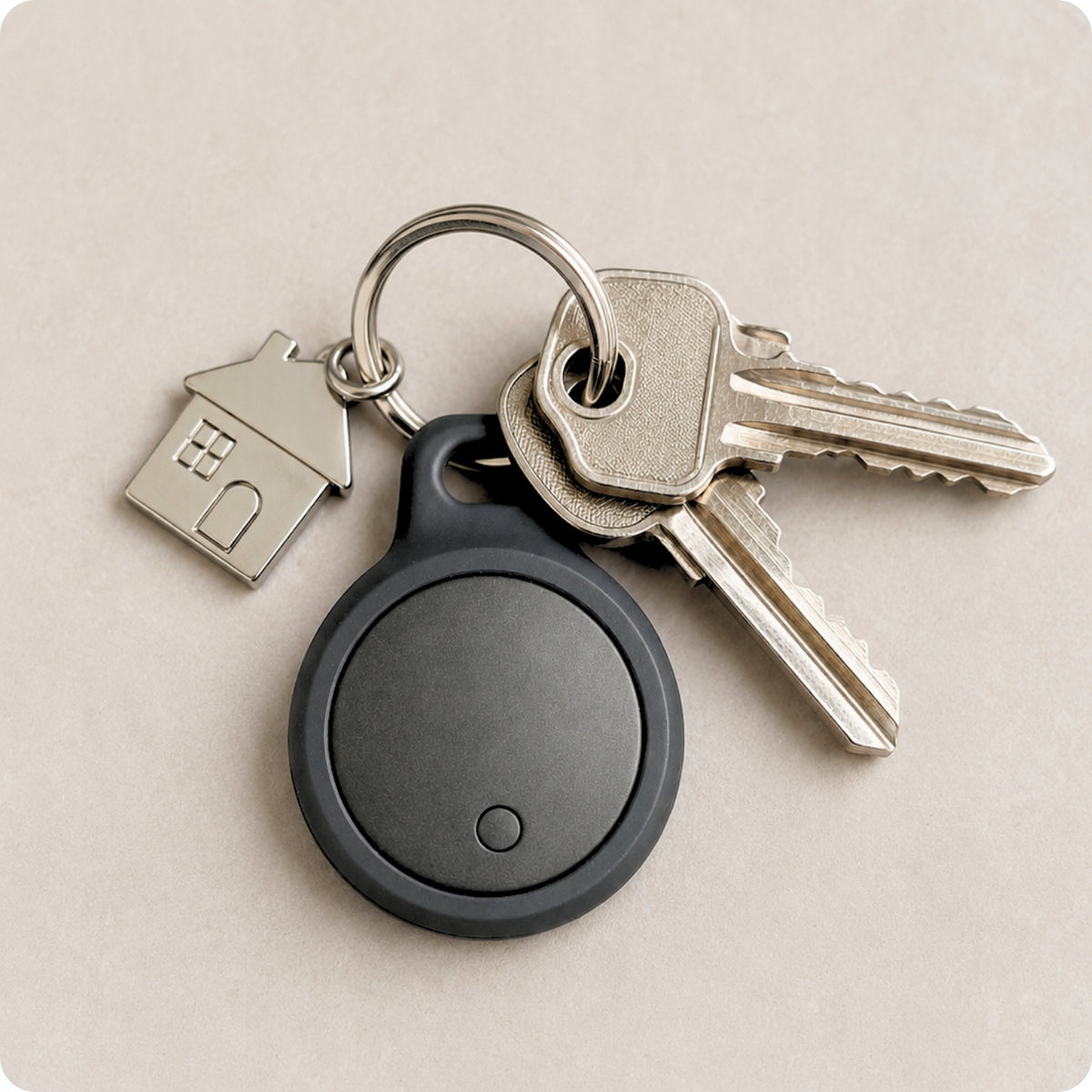CAT DOG BACKPACK KEY LOCATOR KEYCHAIN GOOGLE APPLE FIND TAG TRACKER Model F18