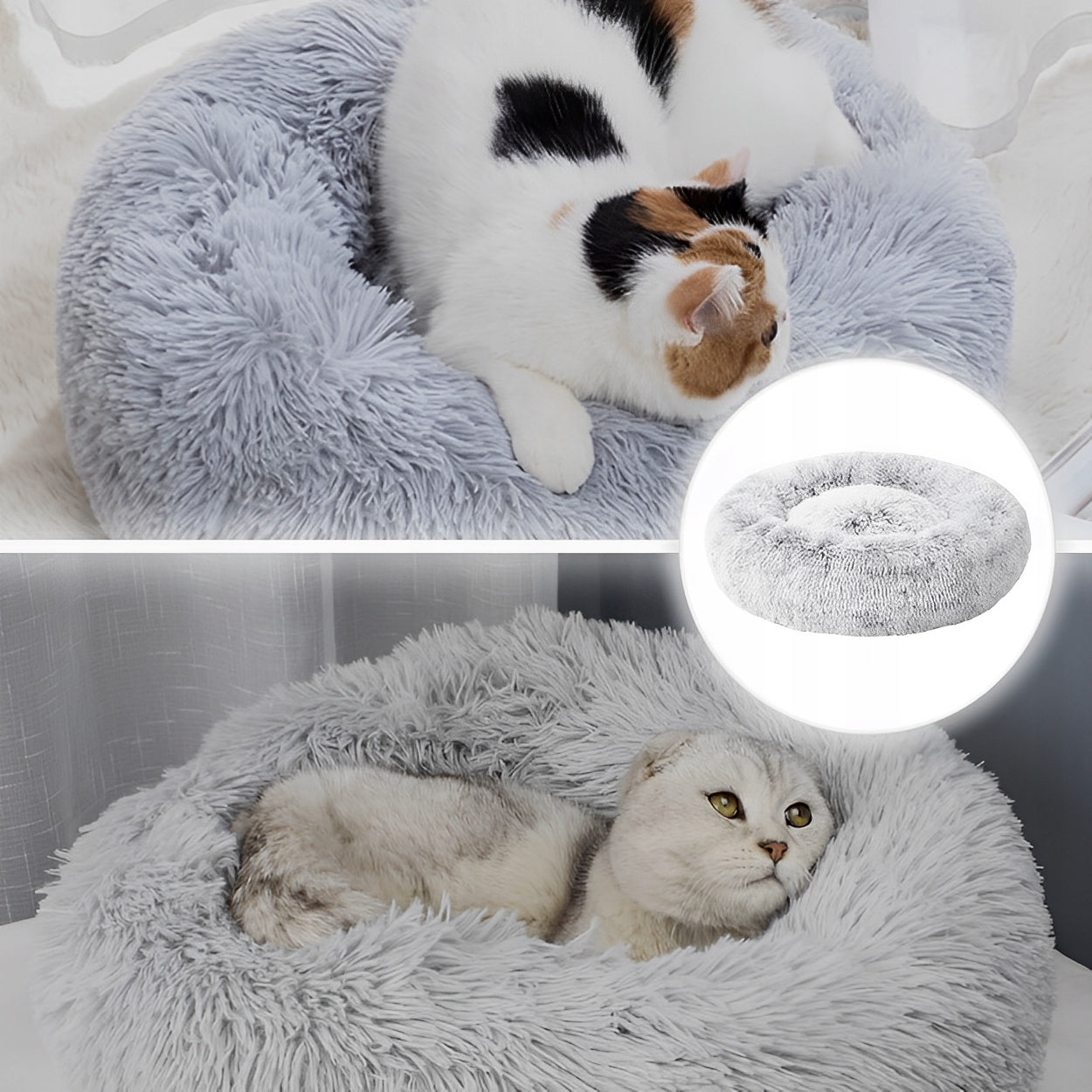CAT DOG BED 60X60 COUCH SOFA XXL WATERPROOF PILLOW PLAYPEN Manufacturer code 22759