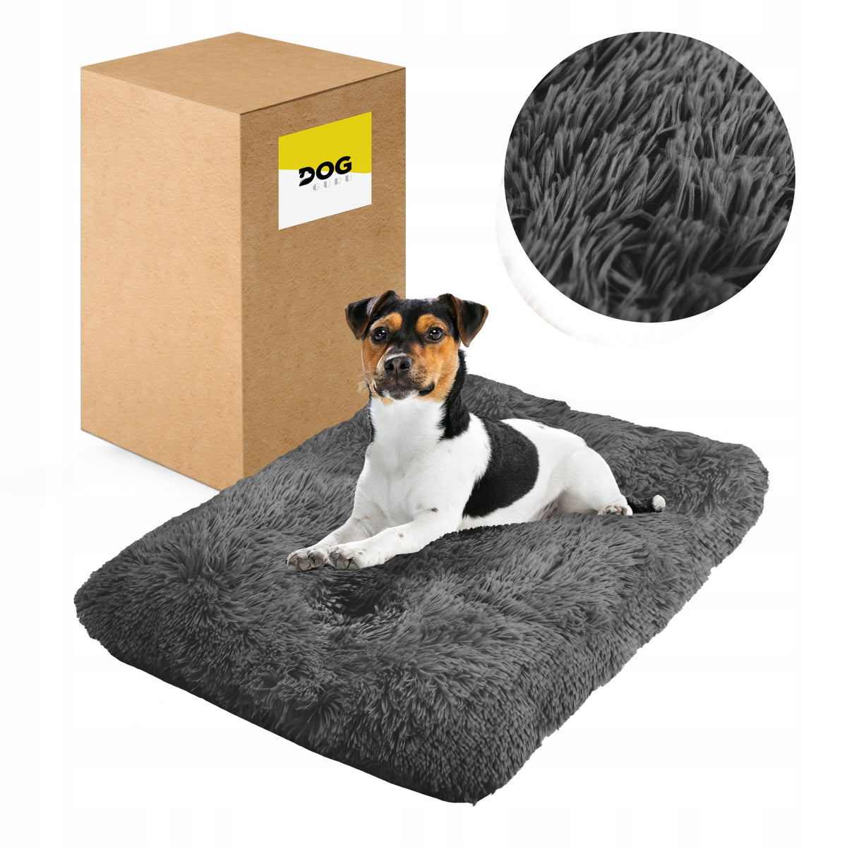 CAT DOG BED HAIRY FLUFFY PILLOW 70x50 CM