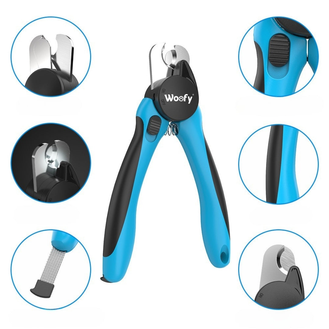 CAT DOG CLAW CLIPPER CUTTER NAIL CLIPPERS FLASHLIGHT Medical device no