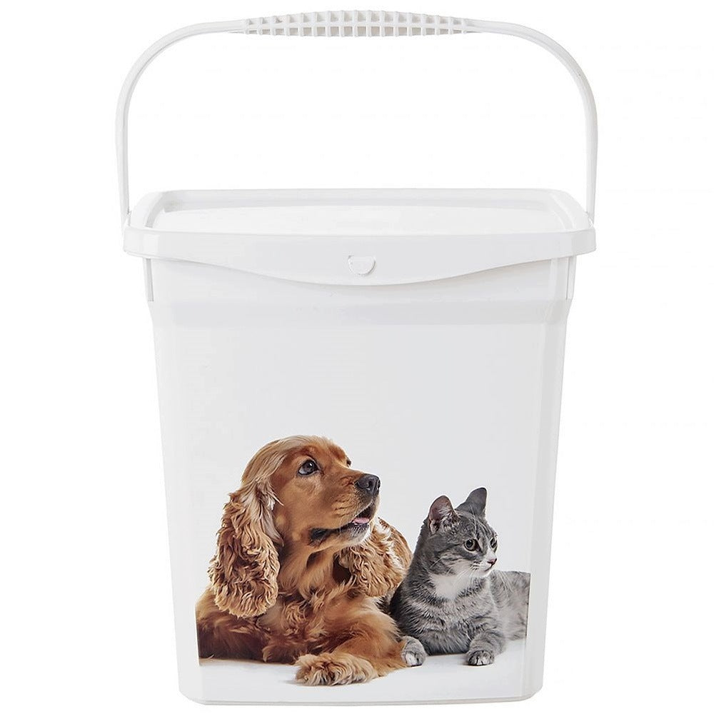 CAT DOG FOOD CONTAINER BOX ORGANIZER WITH HANDLE 6 L Brand Orion