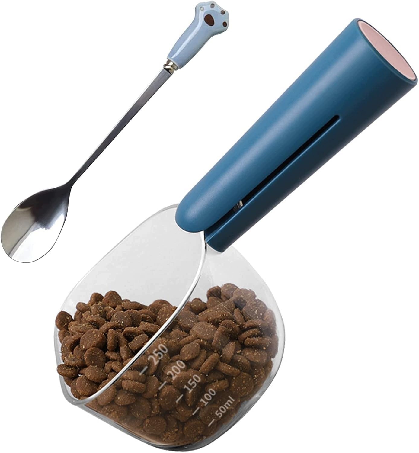 CAT DOG FOOD SCOOP 120G WITH CLIP SCALE SET