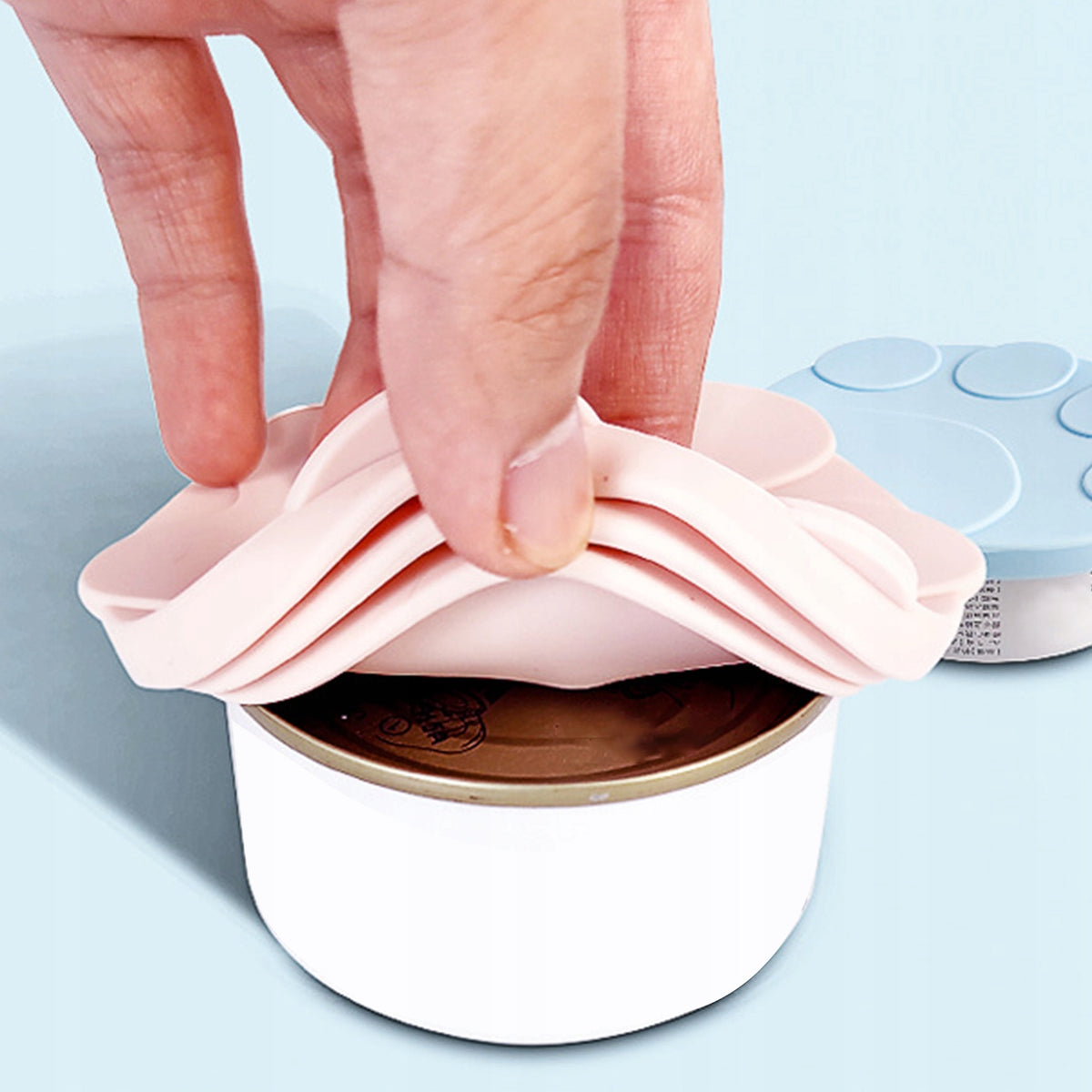 CAT DOG SILICONE FOOD CAN LID WITH SPOON OPENER 2IN1 Manufacturer code 123001230012300