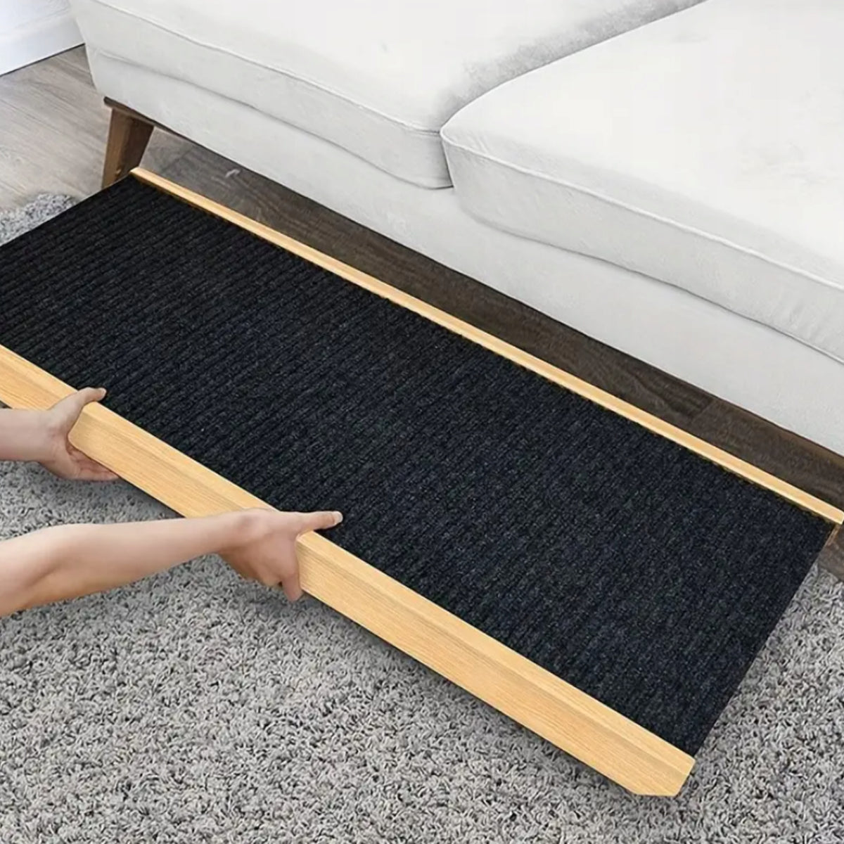 CAT DOG STAIR RAMP WOODEN ADJUSTABLE PLATFORM STAIRCASE 70CM Brand no brand