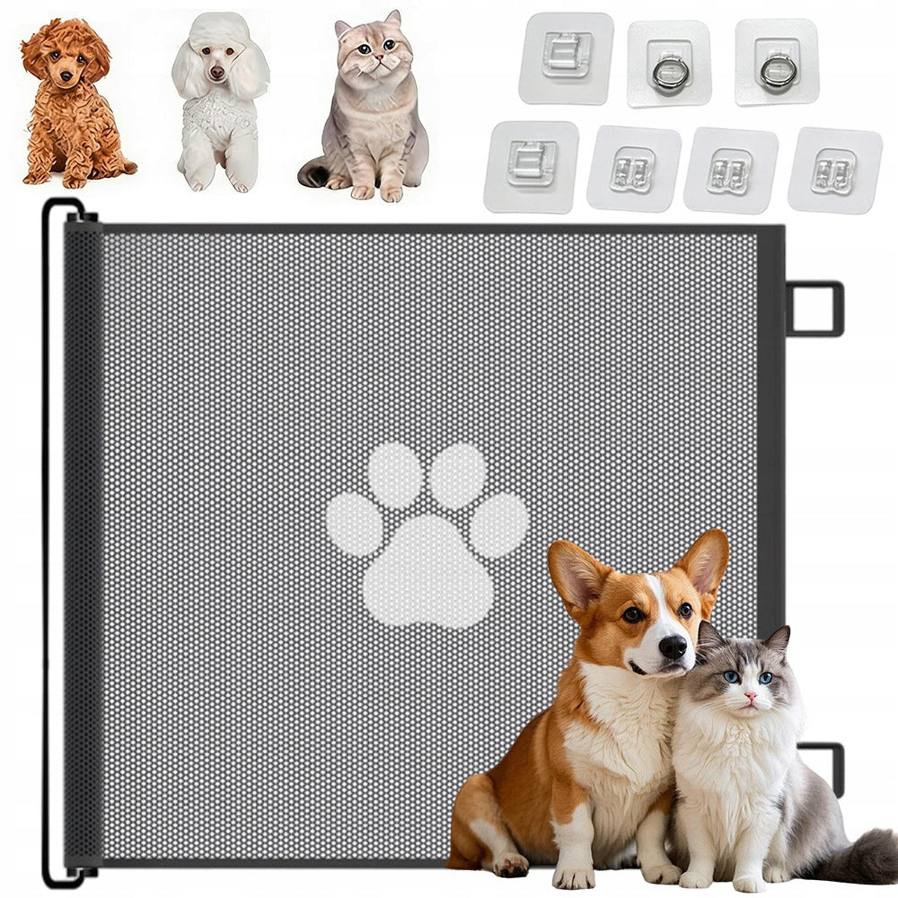CAT DOG STRETCH GATE SAFETY NET WITHOUT DRILLING 130*78 CM