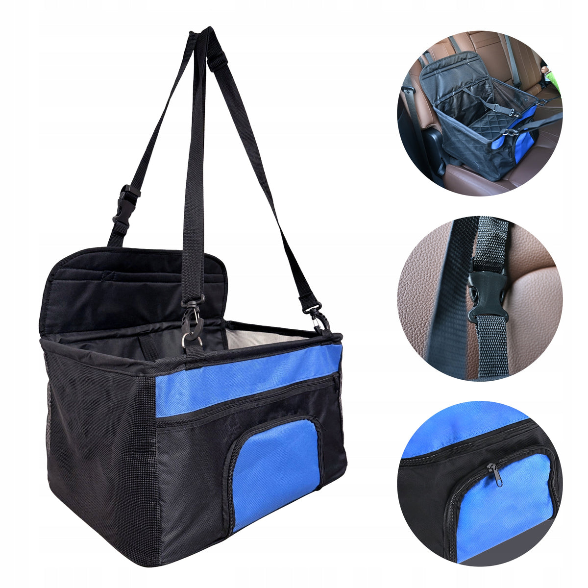 CAT DOG TRANSPORTER FOR CAR SEAT PLAYPEN