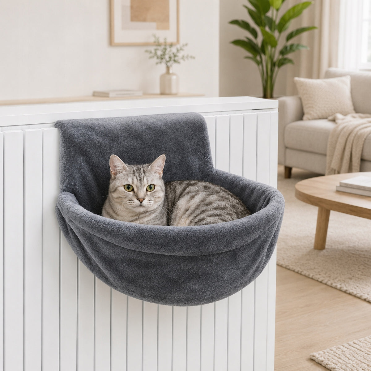 CAT HAMMOCK FOR RADIATOR HANGING PLUSH BED Packaging status original
