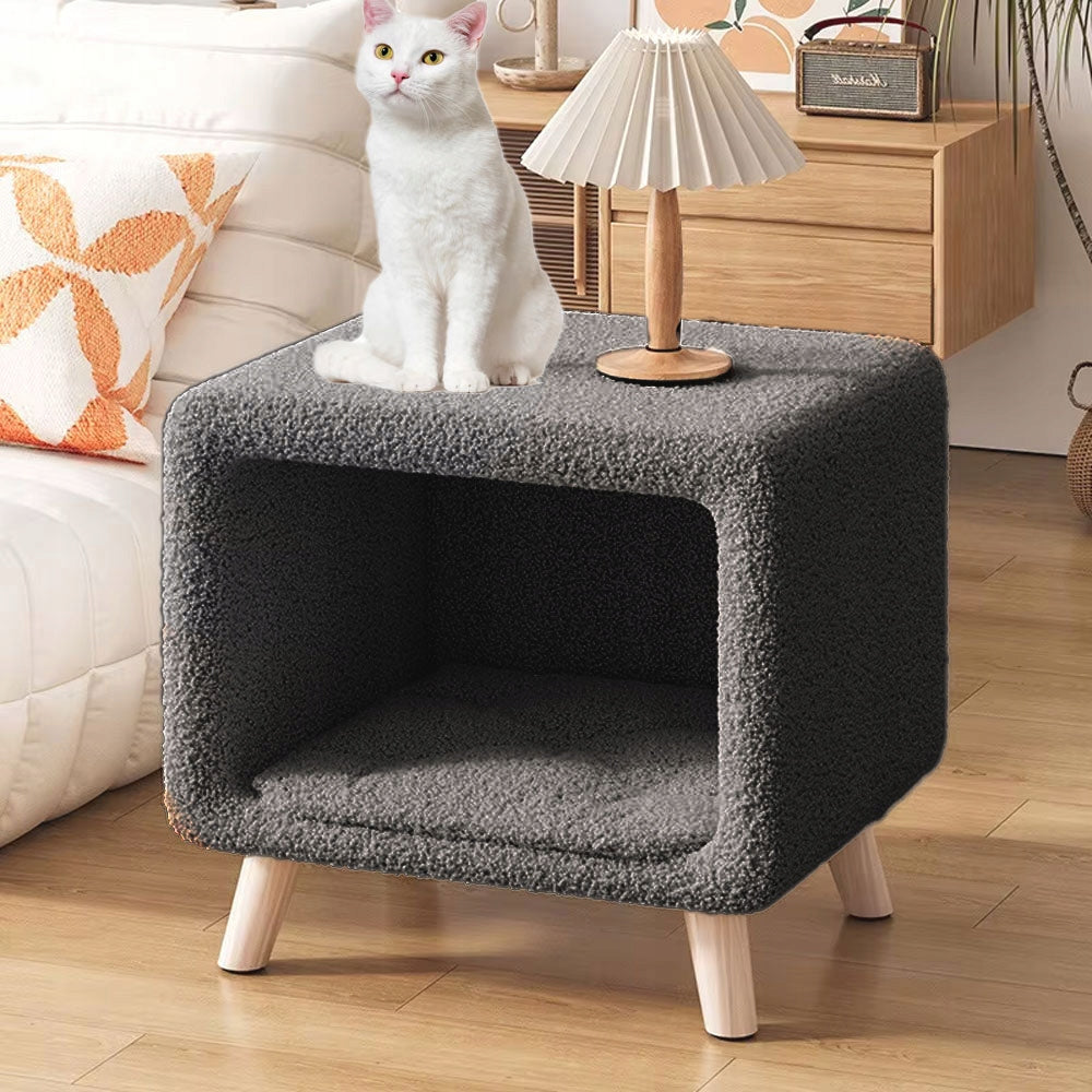 CAT HOUSE CAT DOG COMFORTABLE BED BOOTH SOFT PLUSH BEDDING EAN (GTIN) 5905386484725