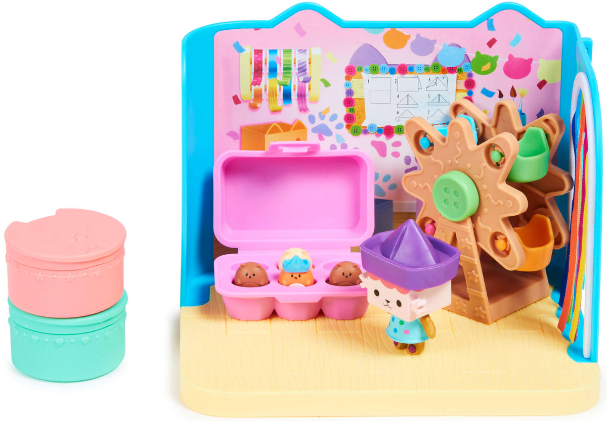 CAT HOUSE GABI SET MAGIC ARTIST'S ROOM FIGURINE CHIPBOARD CAROUSEL Manufacturer code 6064151