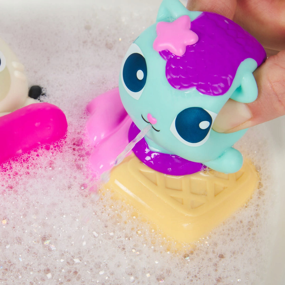 CAT HOUSE GABI SET OF 2 MERMAID BATH FIGURINES KITTY PANDA + AKC. EAN (GTIN) 0681147011687