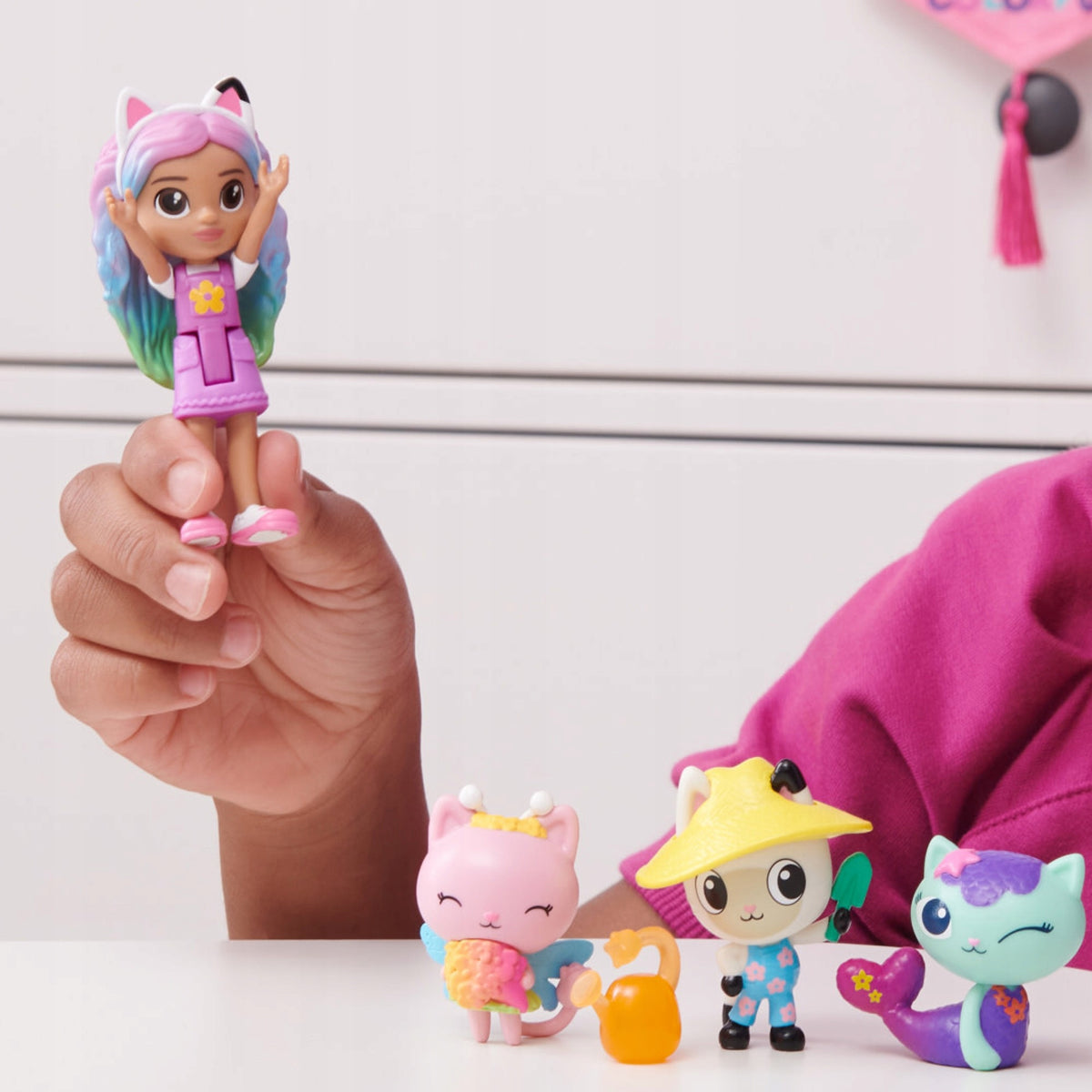 CAT HOUSE GABI SET OF FRIENDS 4 FIGURINES MERMAID DOLL PANDUŚ AKC Manufacturer code 6065350