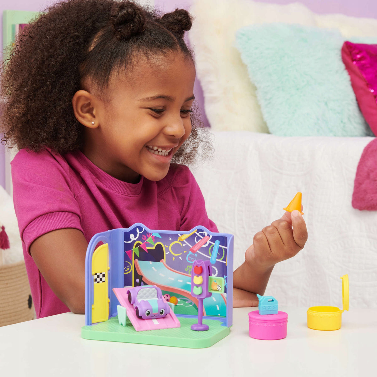 CAT HOUSE GABI SET ROOM TOYS STREET FIGURINE CAR KOCIFURA + AKC. Manufacturer code 6064149