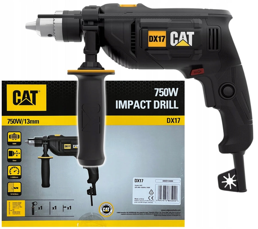 CAT IMPACT DRILL 750W DX17