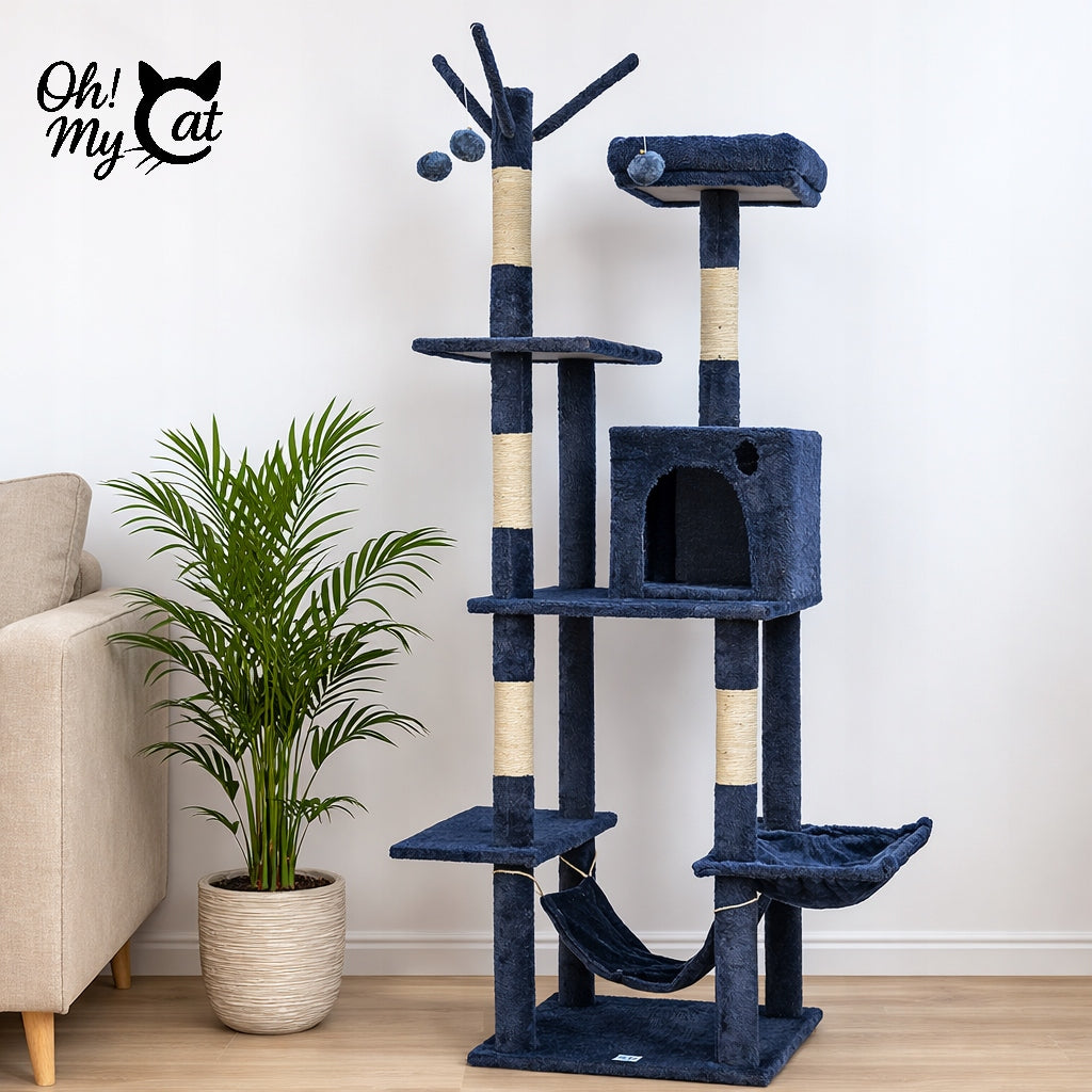 CAT SCRATCHER 175 cm Multi-level bed house hammock sisal toy Packaging status original